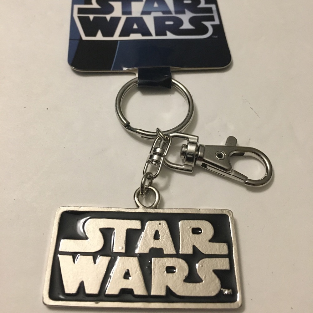 Star Wars Logo Key Chain New